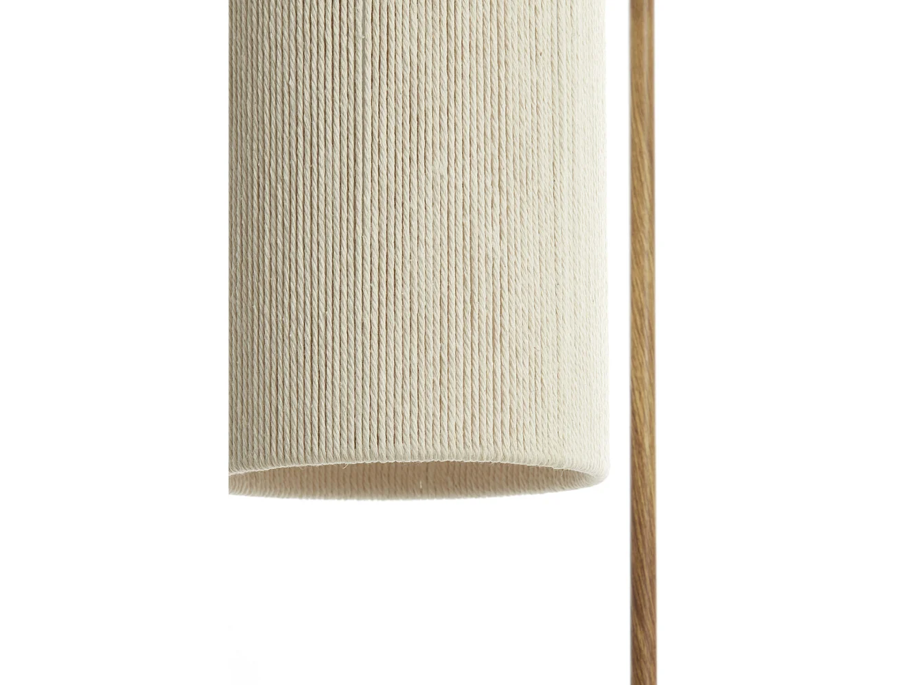 Lampe de table DONIO - 26x20x59,5cm - Marron