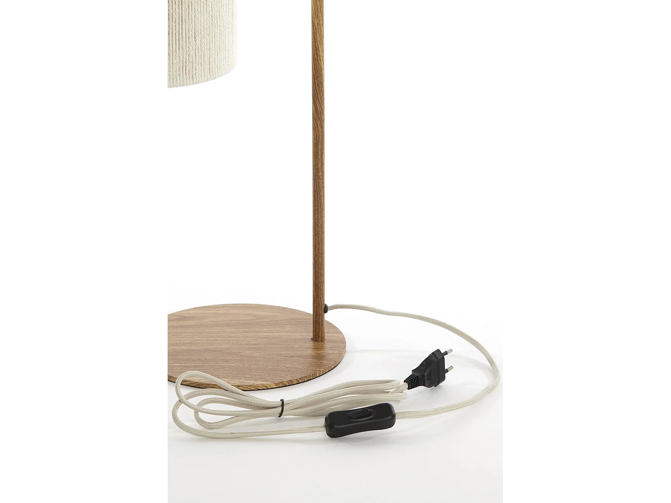 Lampe de table DONIO - 26x20x59,5cm - Marron