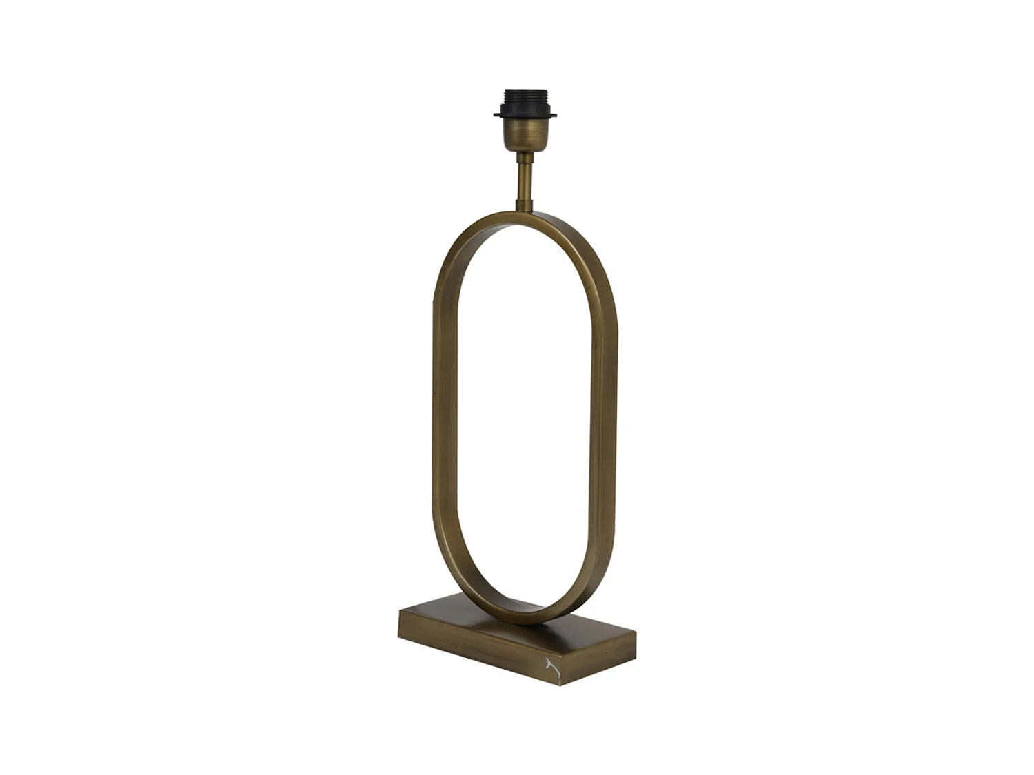 Pied de lampe JAMIRI - 20x10x45cm - Bronze