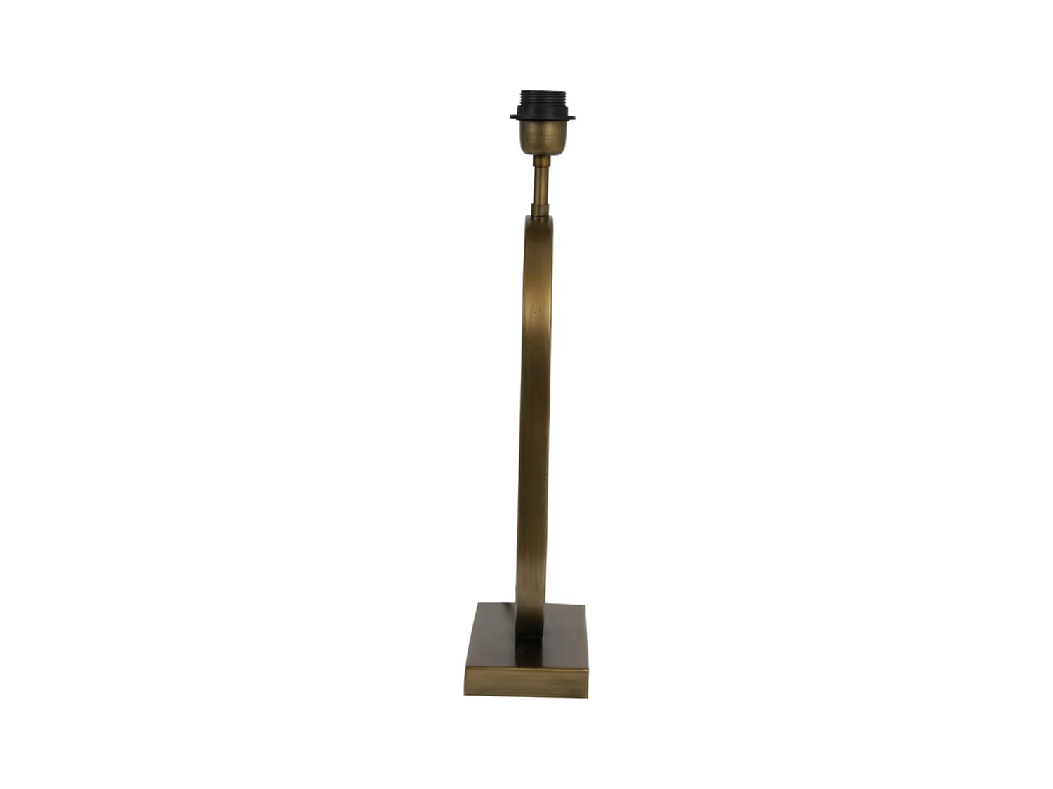 Pied de lampe JAMIRI - 20x10x45cm - Bronze