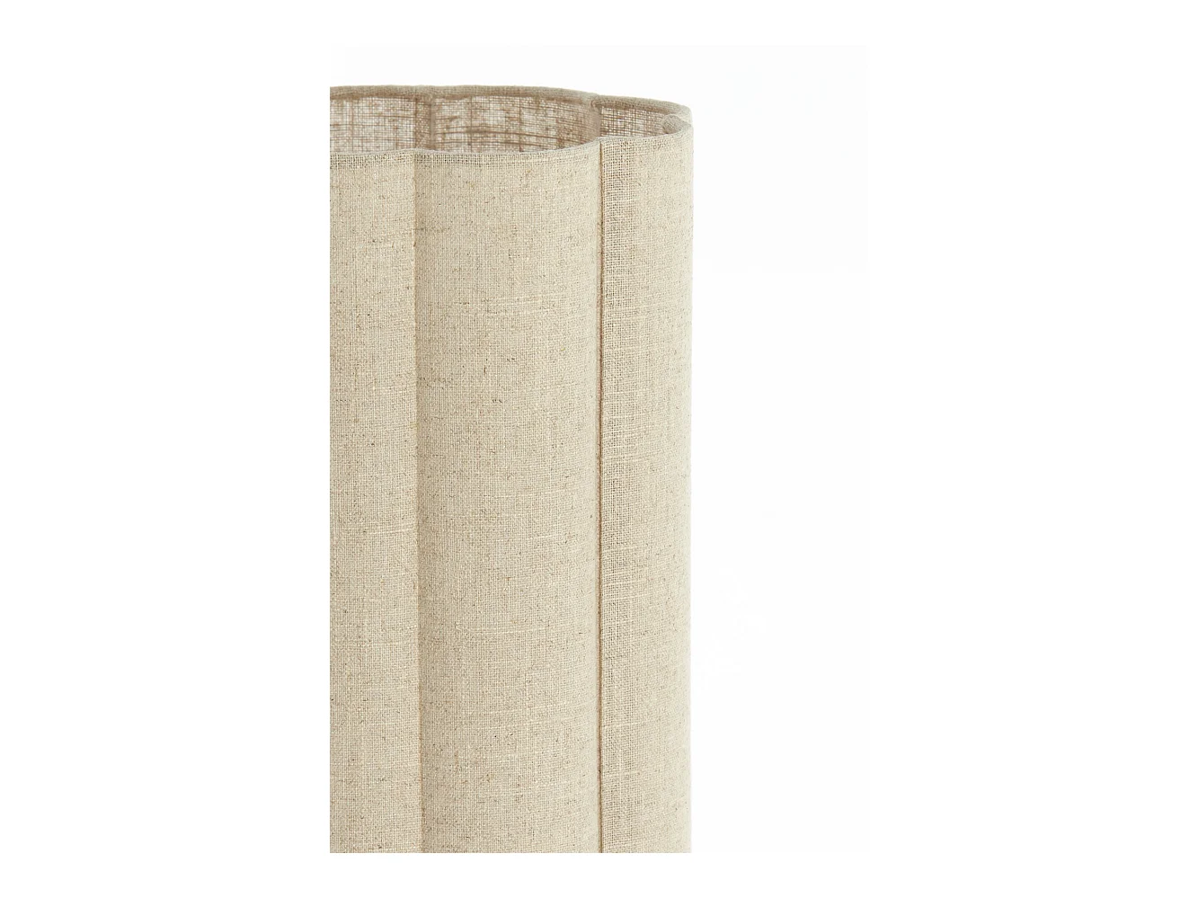 Lampe de table FRINGE - Ø20x70cm - Marron