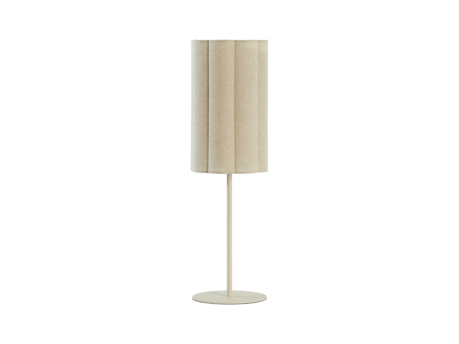 Tafellamp FRINGE - Ø20x70cm - Bruin