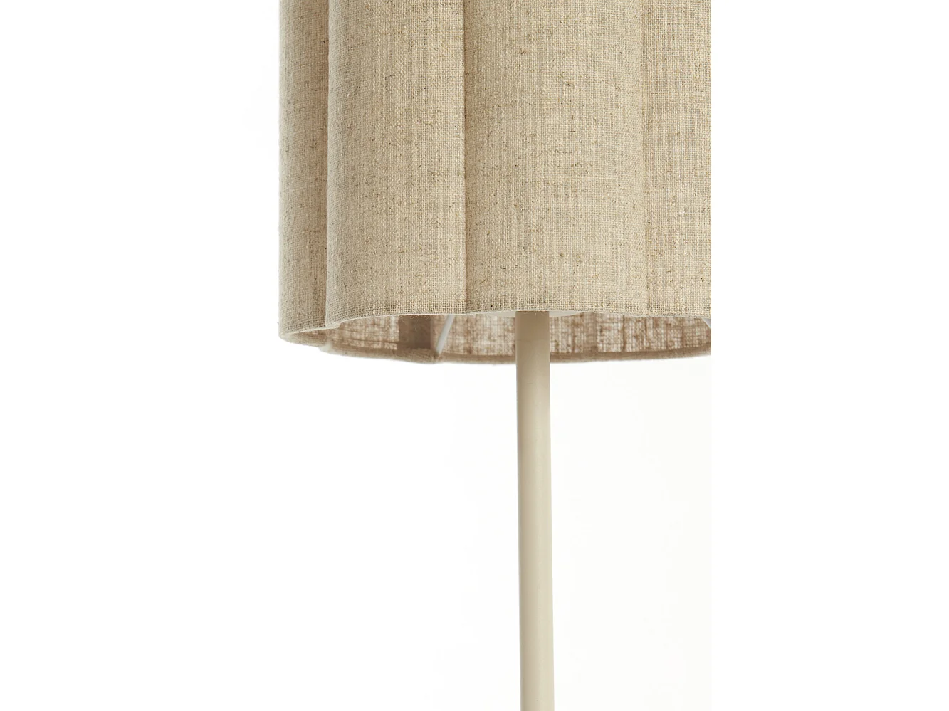 Lampe de table FRINGE - Ø20x70cm - Marron