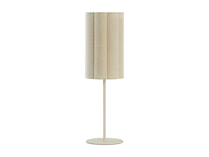 Lampe de table FRINGE - Ø20x70cm - Marron