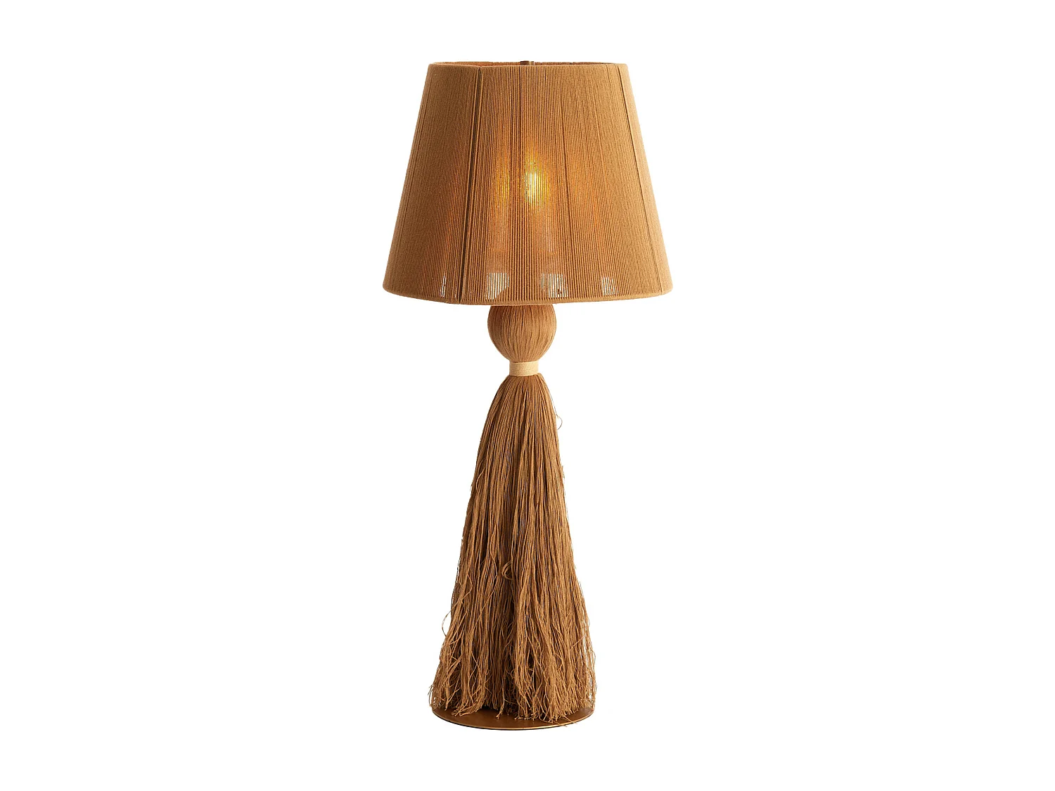 Lampe de table ESPINO - Ø31x58cm - Jaune