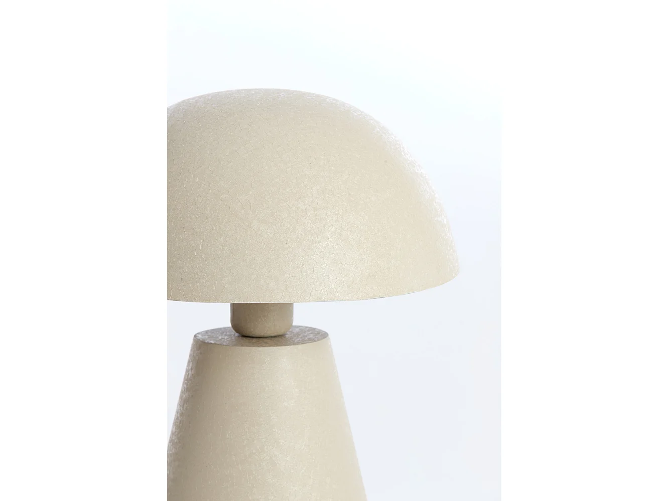 Lampe de table SURRINA - Ø26x41cm - Gris