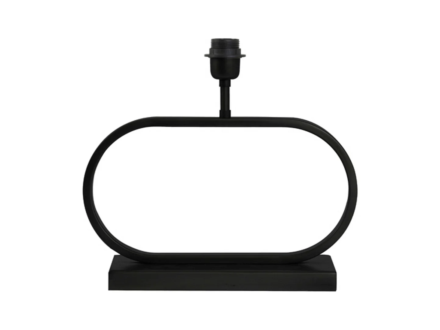 Pied de lampe JAMIRO - 37x13x29cm - Noir