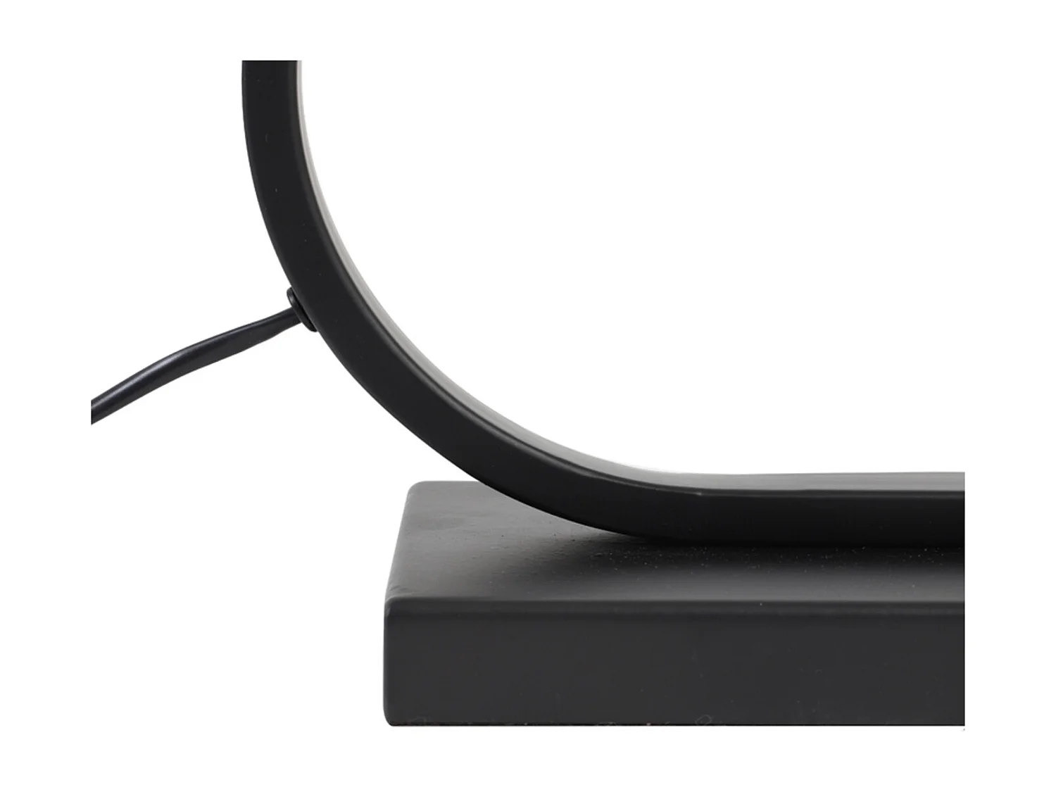 Pied de lampe JAMIRO - 37x13x29cm - Noir