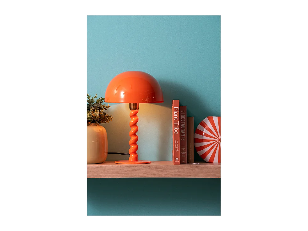 Lampe de table Prisa - Orange vif