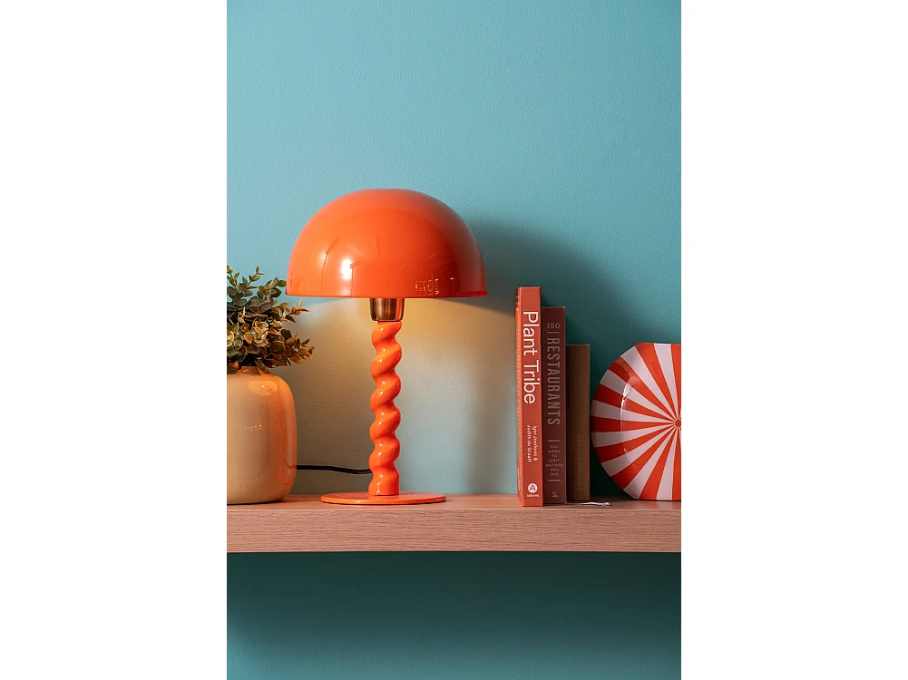 Lampe de table Prisa - Orange vif