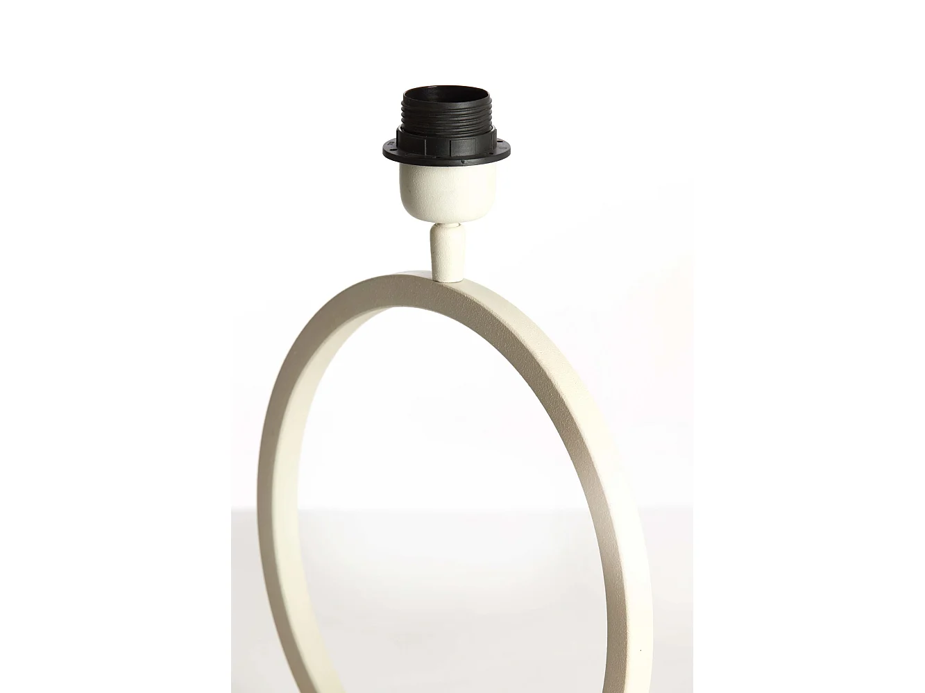 Pied de lampe LIVA - 30x12,5x42cm - Blanc