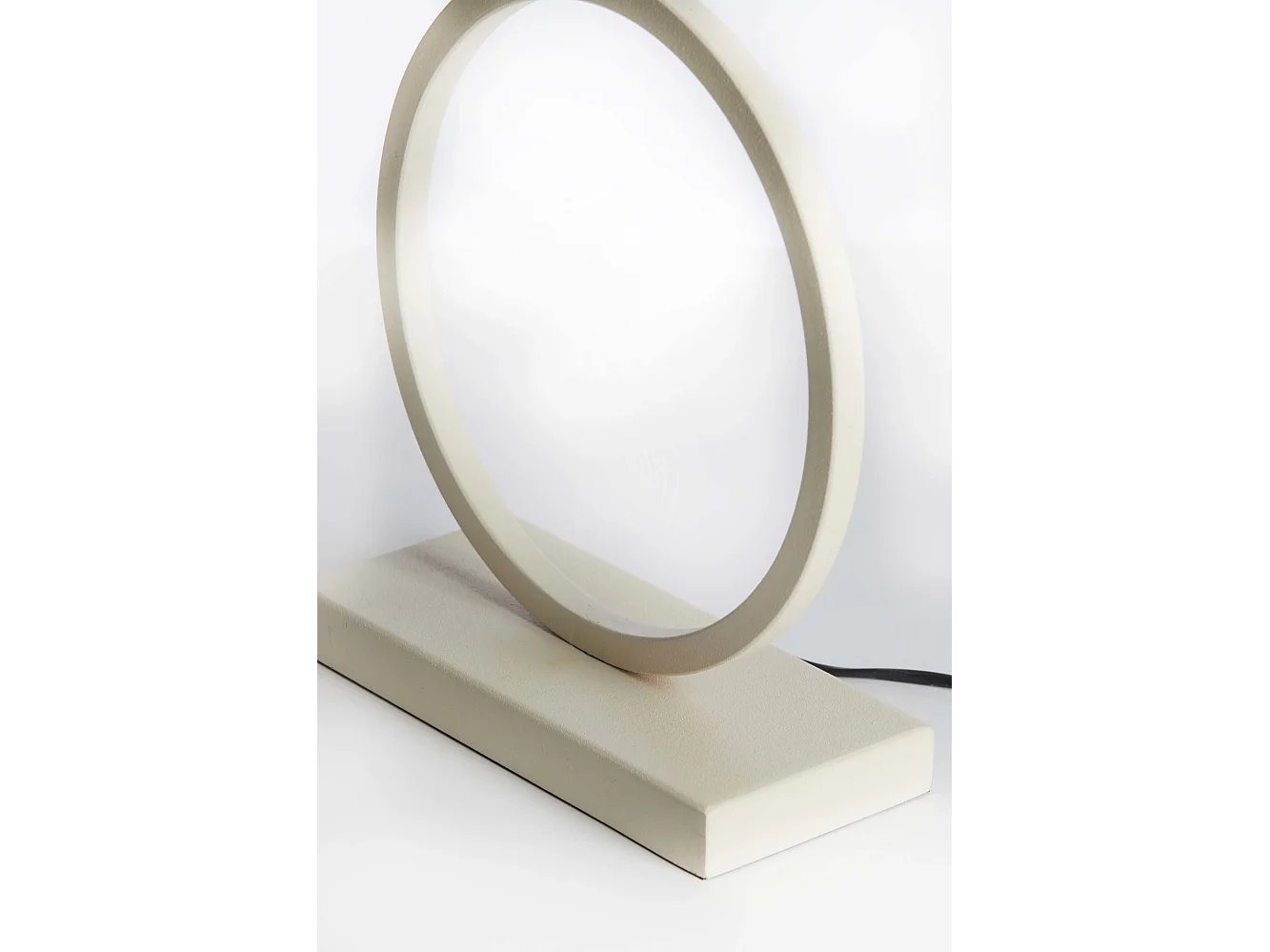 Pied de lampe LIVA - 30x12,5x42cm - Blanc