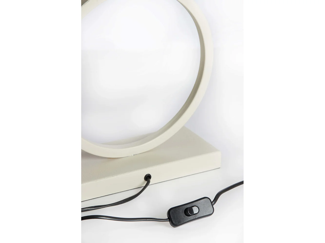 Pied de lampe LIVA - 30x12,5x42cm - Blanc