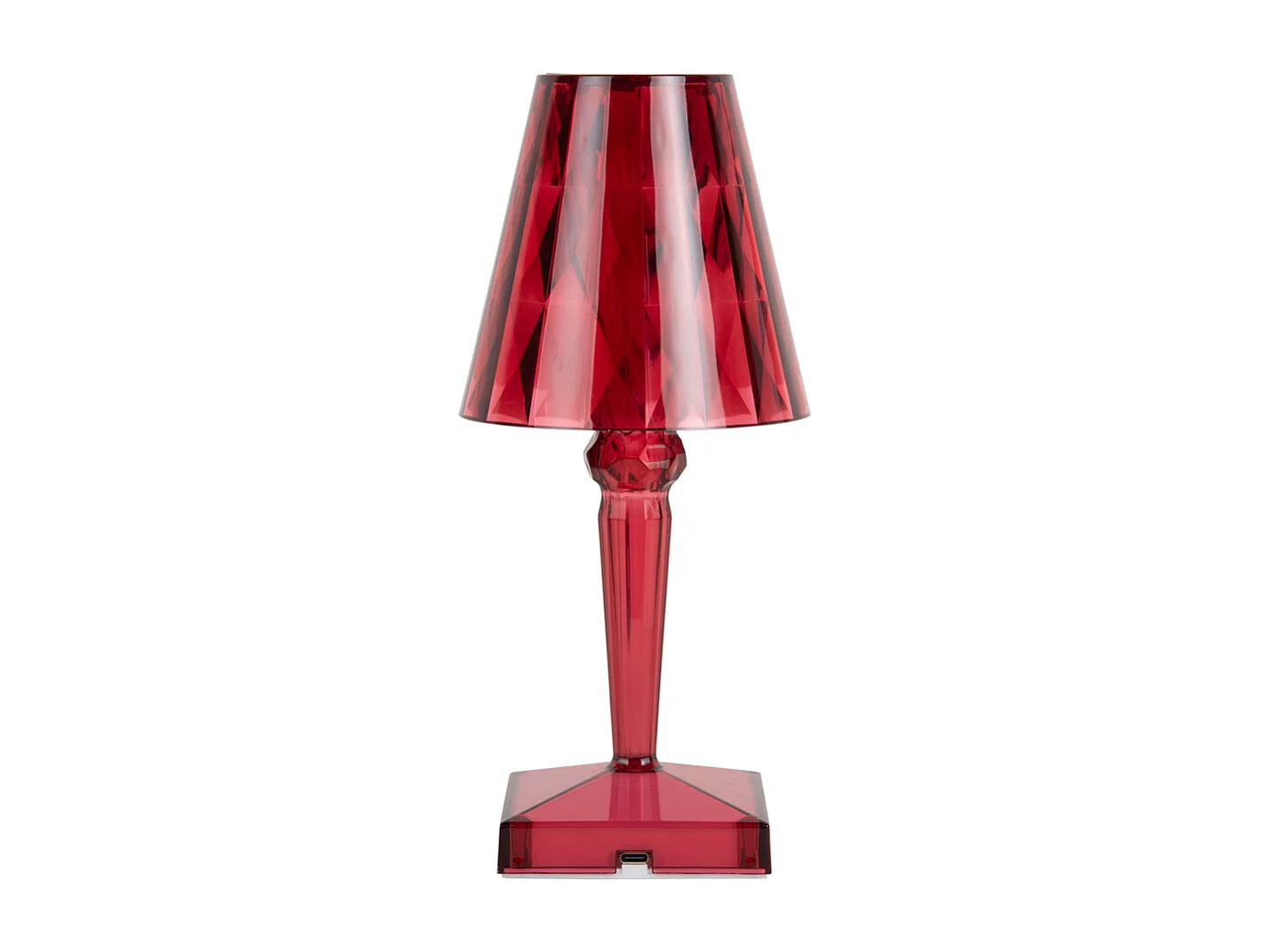 Lampe de table Gem - Rouge