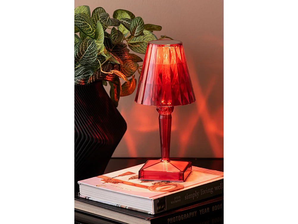 Lampe de table Gem - Rouge