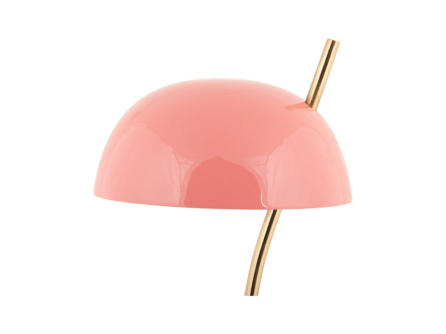 Tischlampe Vivo - Rosébraun