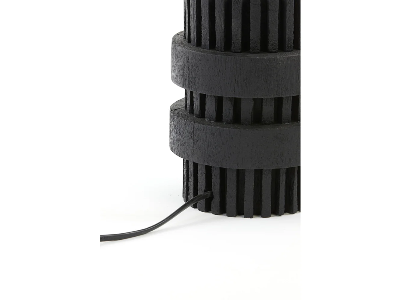 Pied de lampe SAKURA - Ø15x30cm - Noir