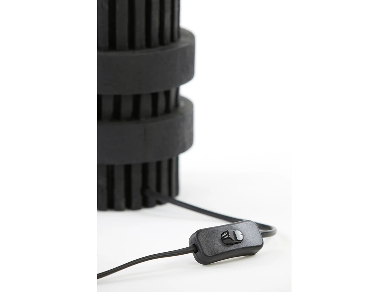 Pied de lampe SAKURA - Ø15x30cm - Noir