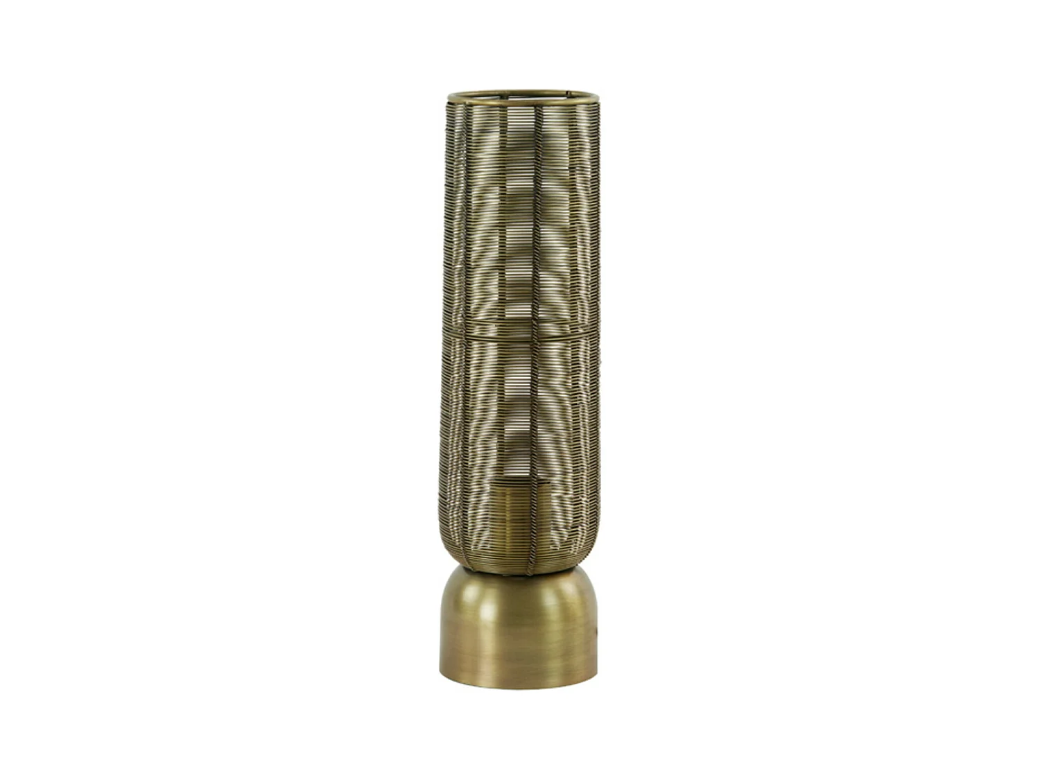 Lampe de table LEZUZA - Ø11x39,5cm - Bronze