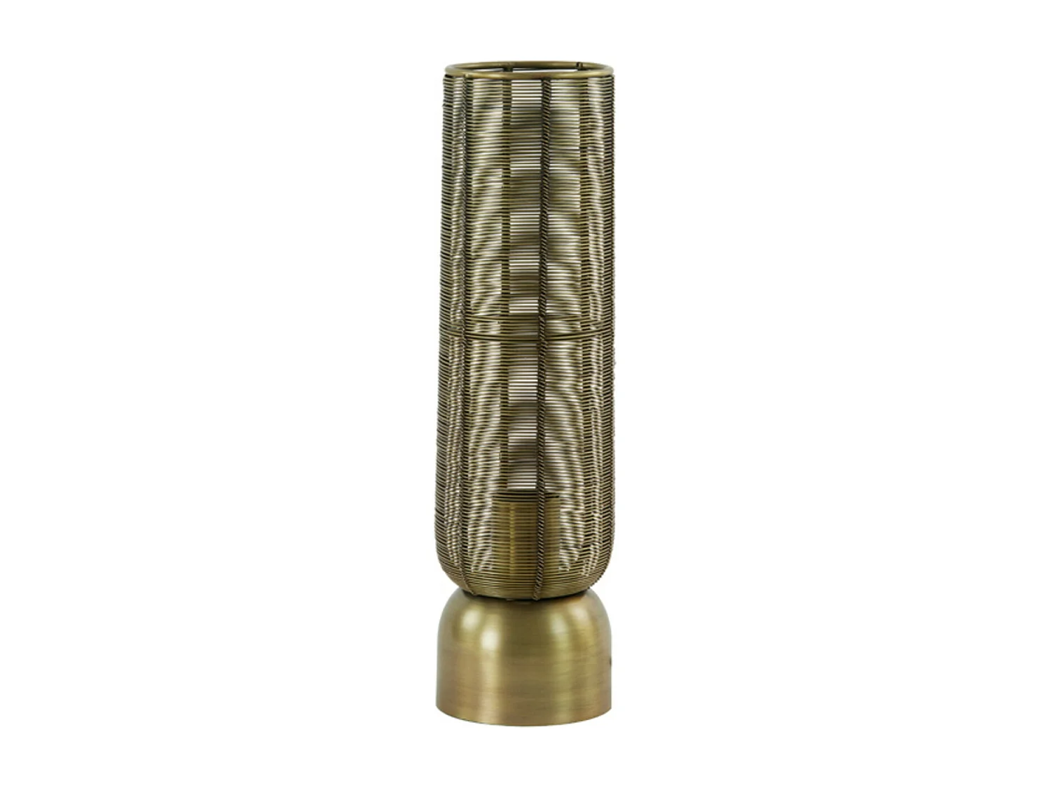 Lampe de table LEZUZA - Ø11x39,5cm - Bronze
