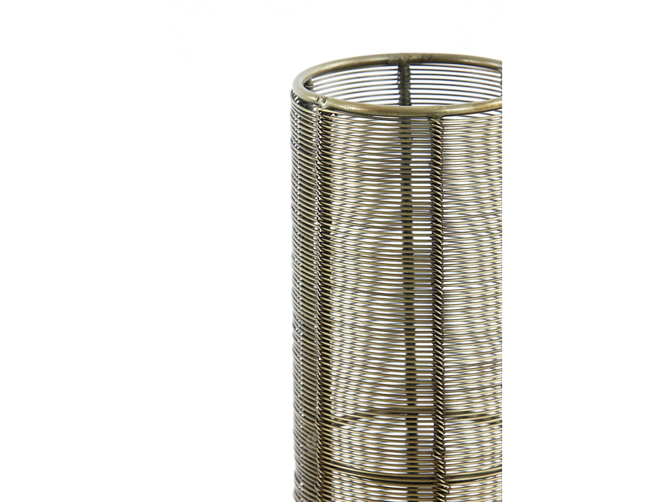 Lampe de table LEZUZA - Ø11x39,5cm - Bronze