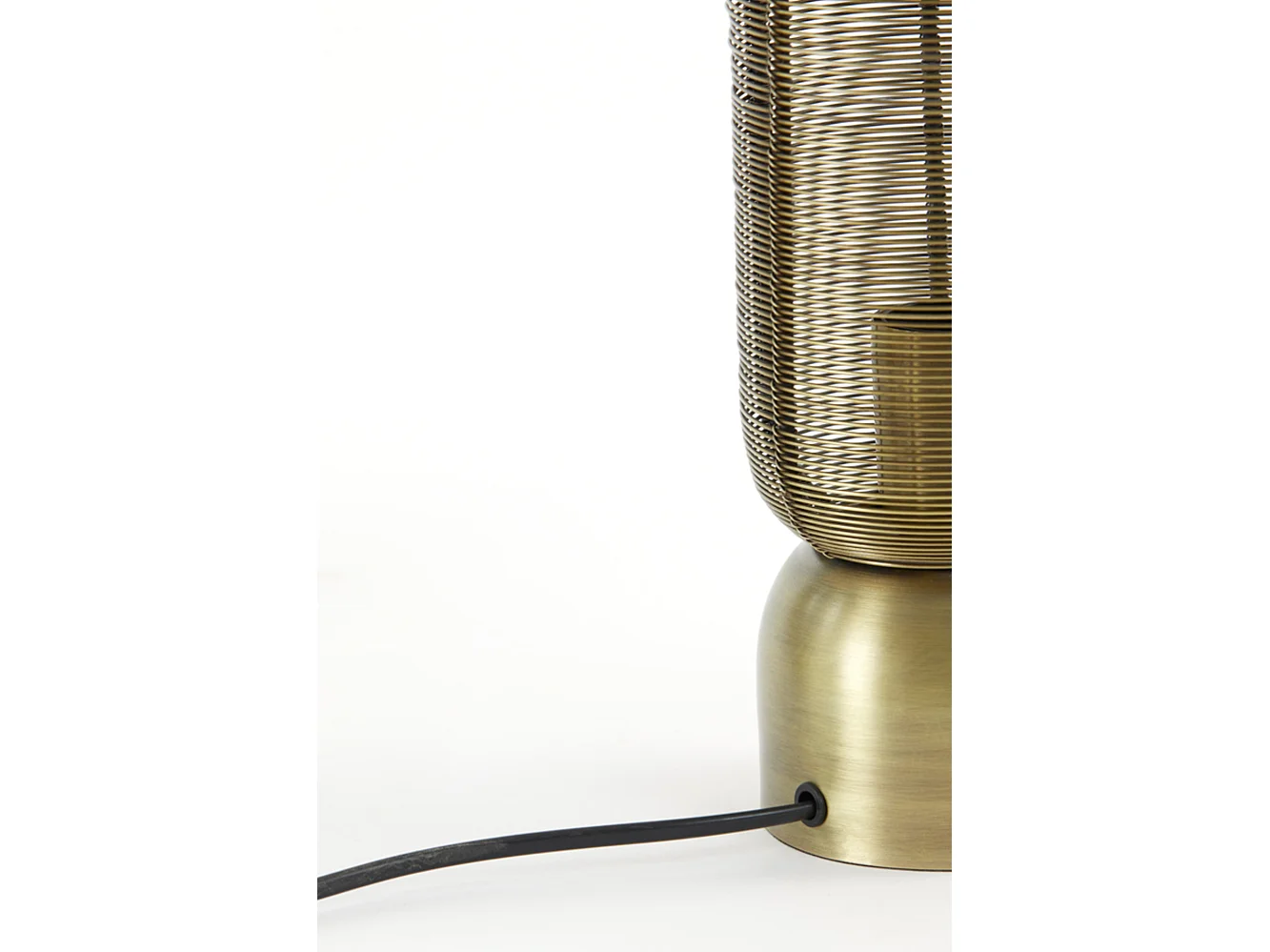 Lampe de table LEZUZA - Ø11x39,5cm - Bronze