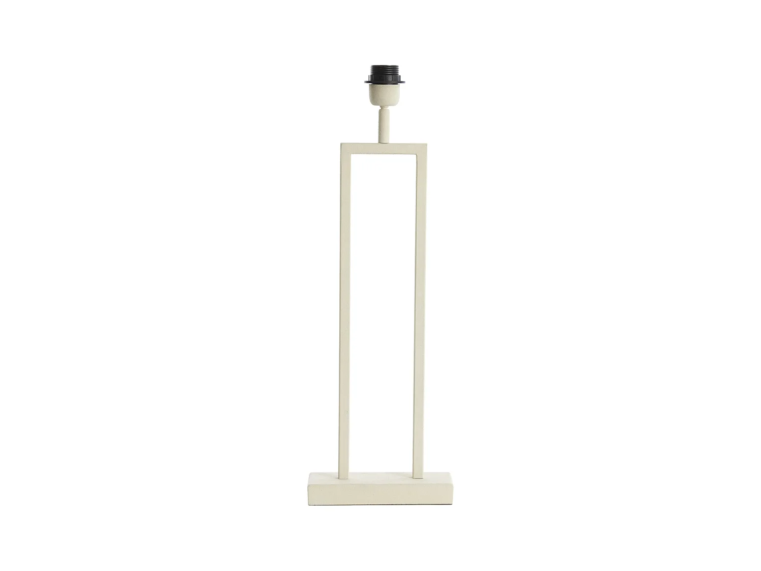 Pied de lampe SHIVA - 20x10x55cm - Blanc