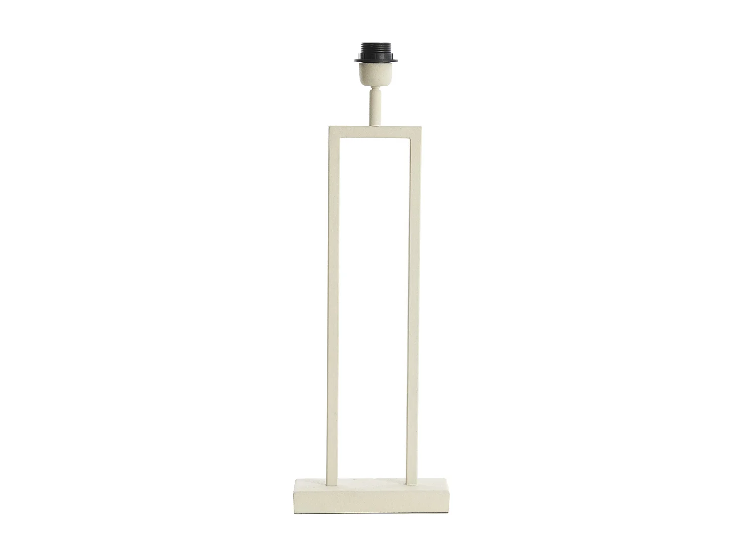 Pied de lampe SHIVA - 20x10x55cm - Blanc