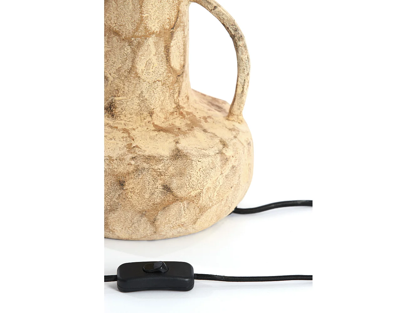 Lampensockel MOGLIANO - 20,5x20x43cm - Braun