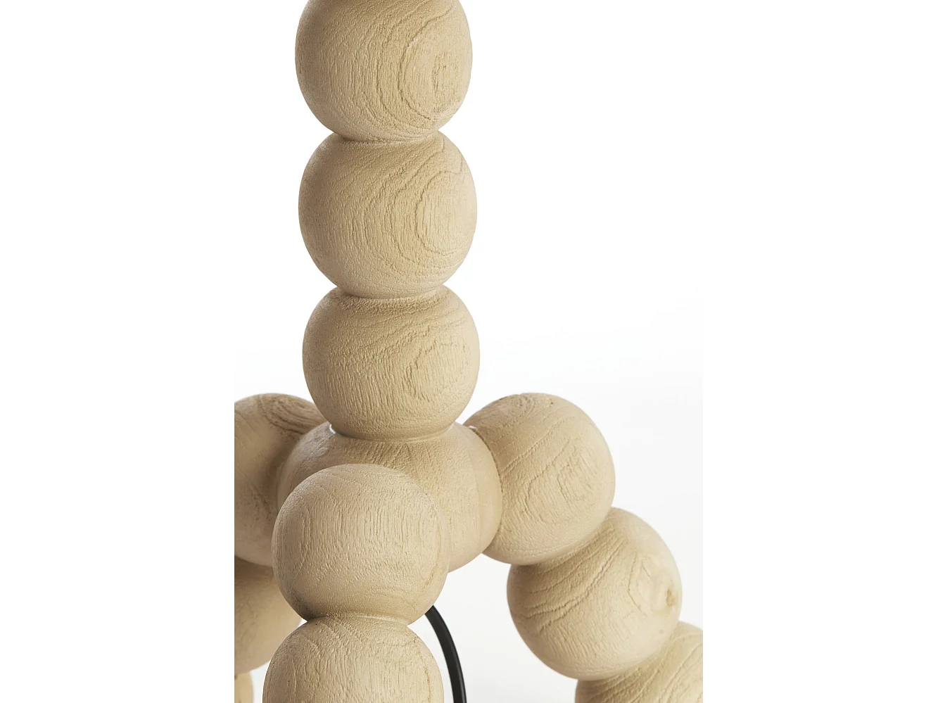 Pied de lampe VEGLIO - Ø20x50cm - Marron