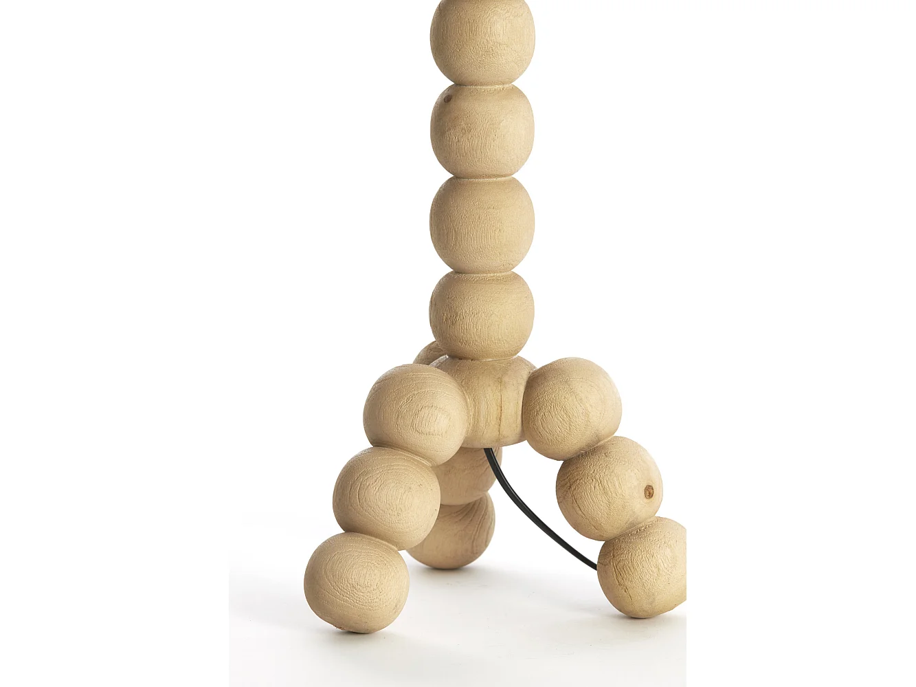 Pied de lampe VEGLIO - Ø20x50cm - Marron