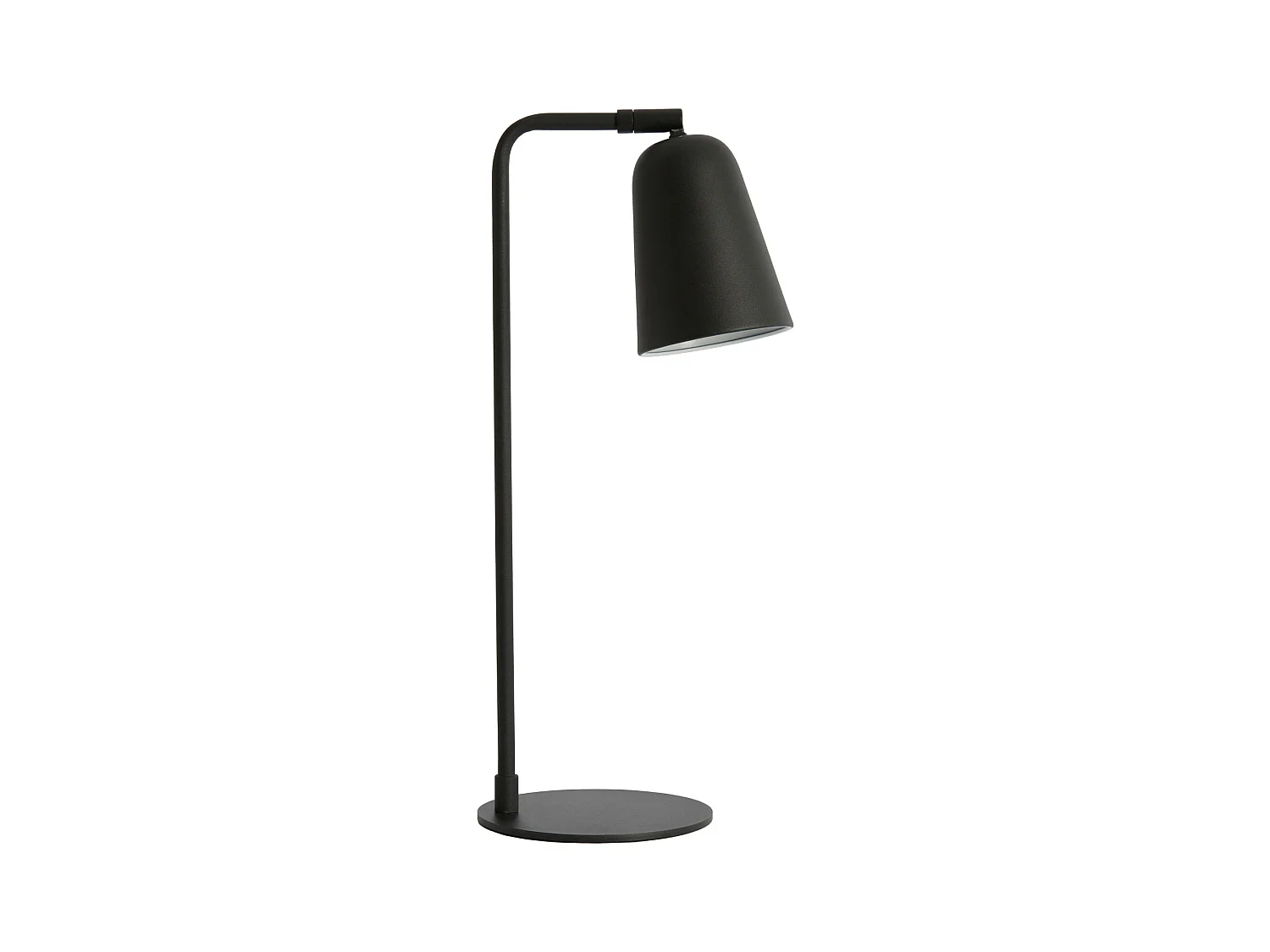 Lampe de table SALOMO - Ø16x48cm - Noir