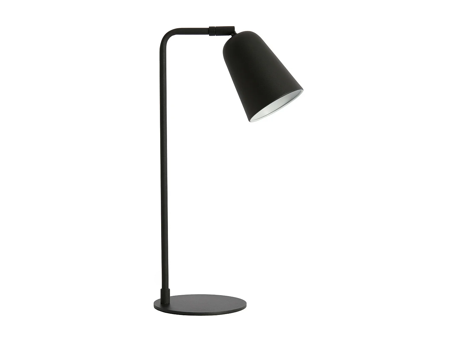 Lampe de table SALOMO - Ø16x48cm - Noir