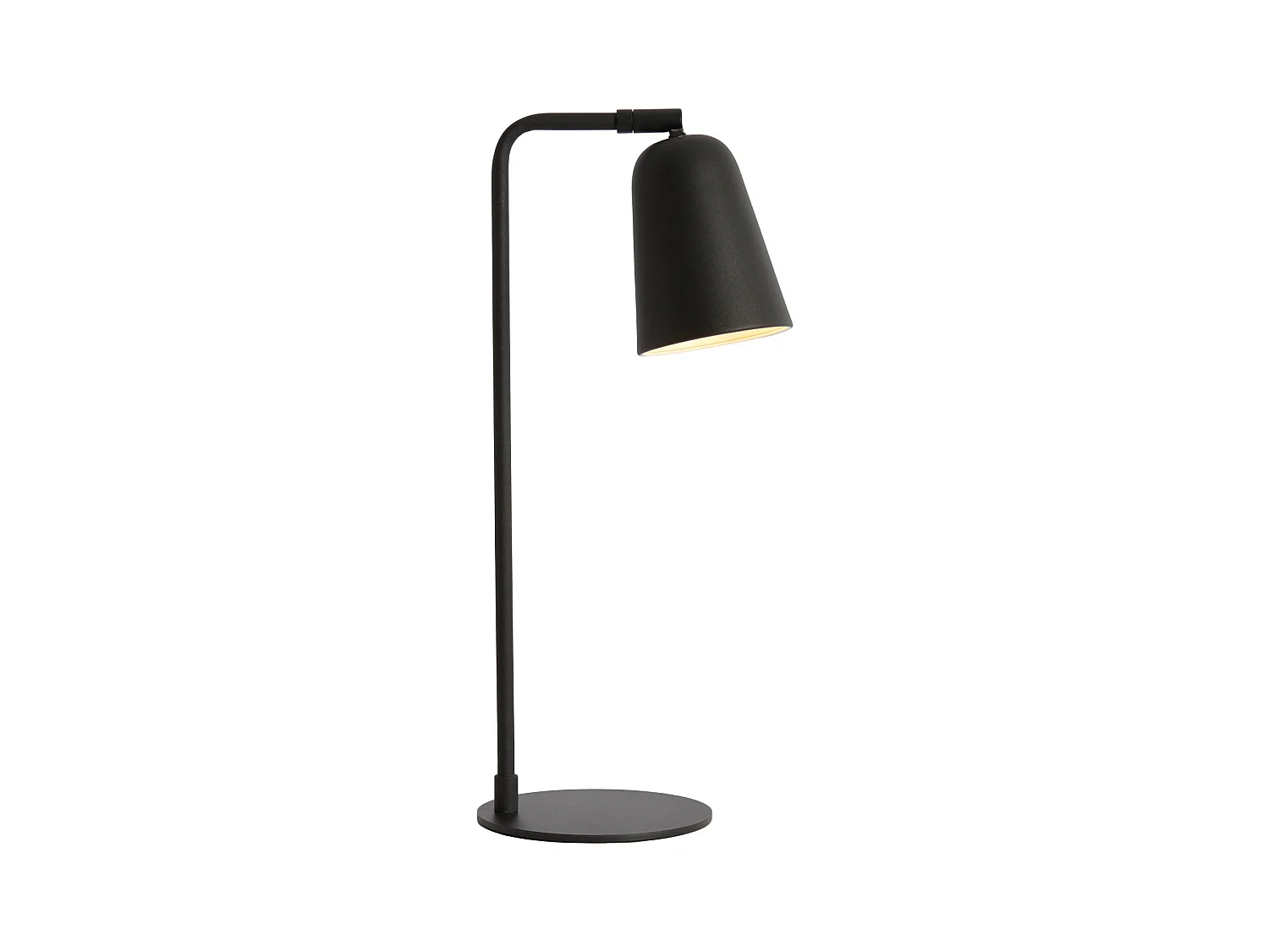 Tischlampe SALOMO - Ø16x48cm - Schwarz