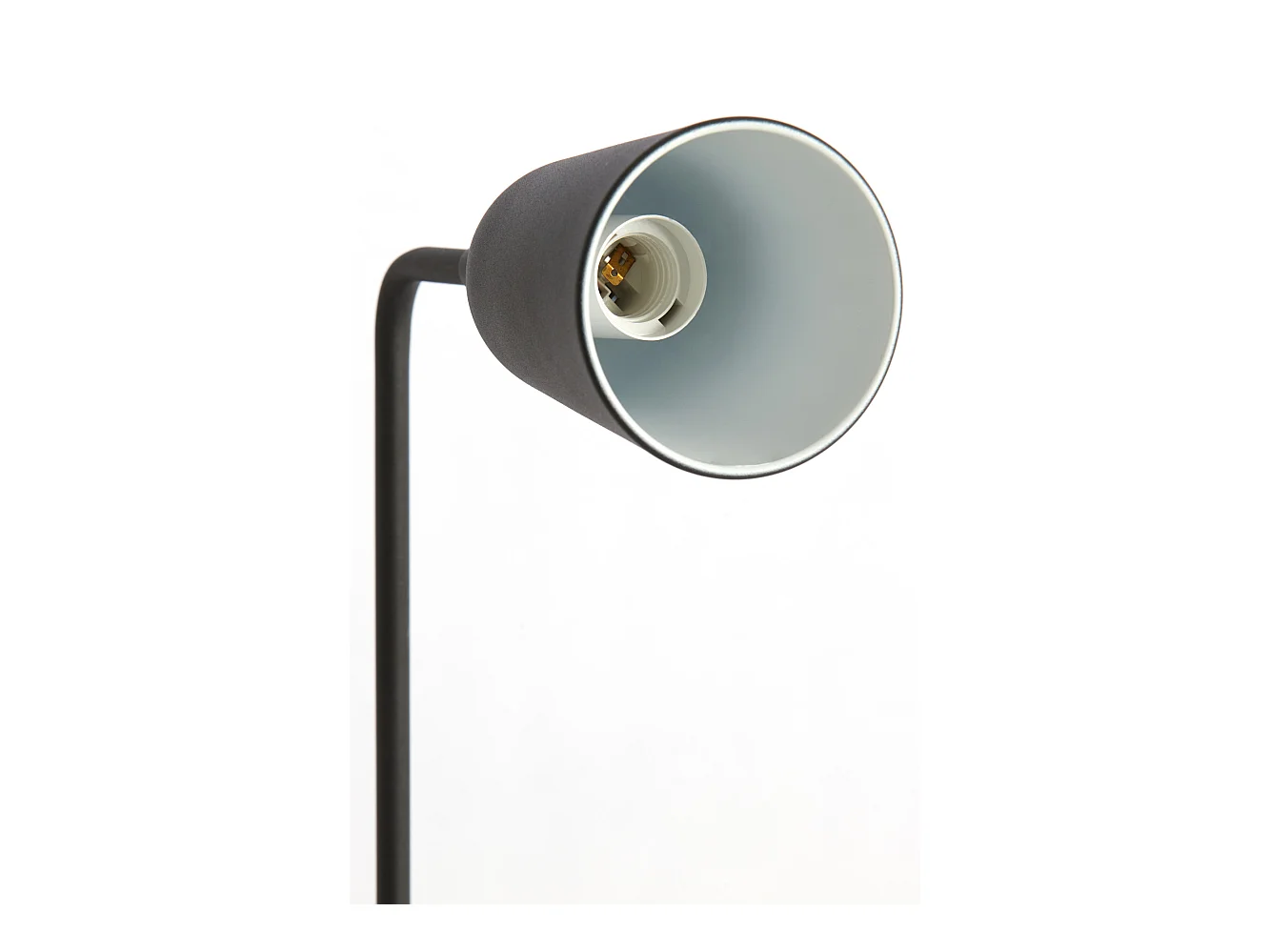 Tischlampe SALOMO - Ø16x48cm - Schwarz