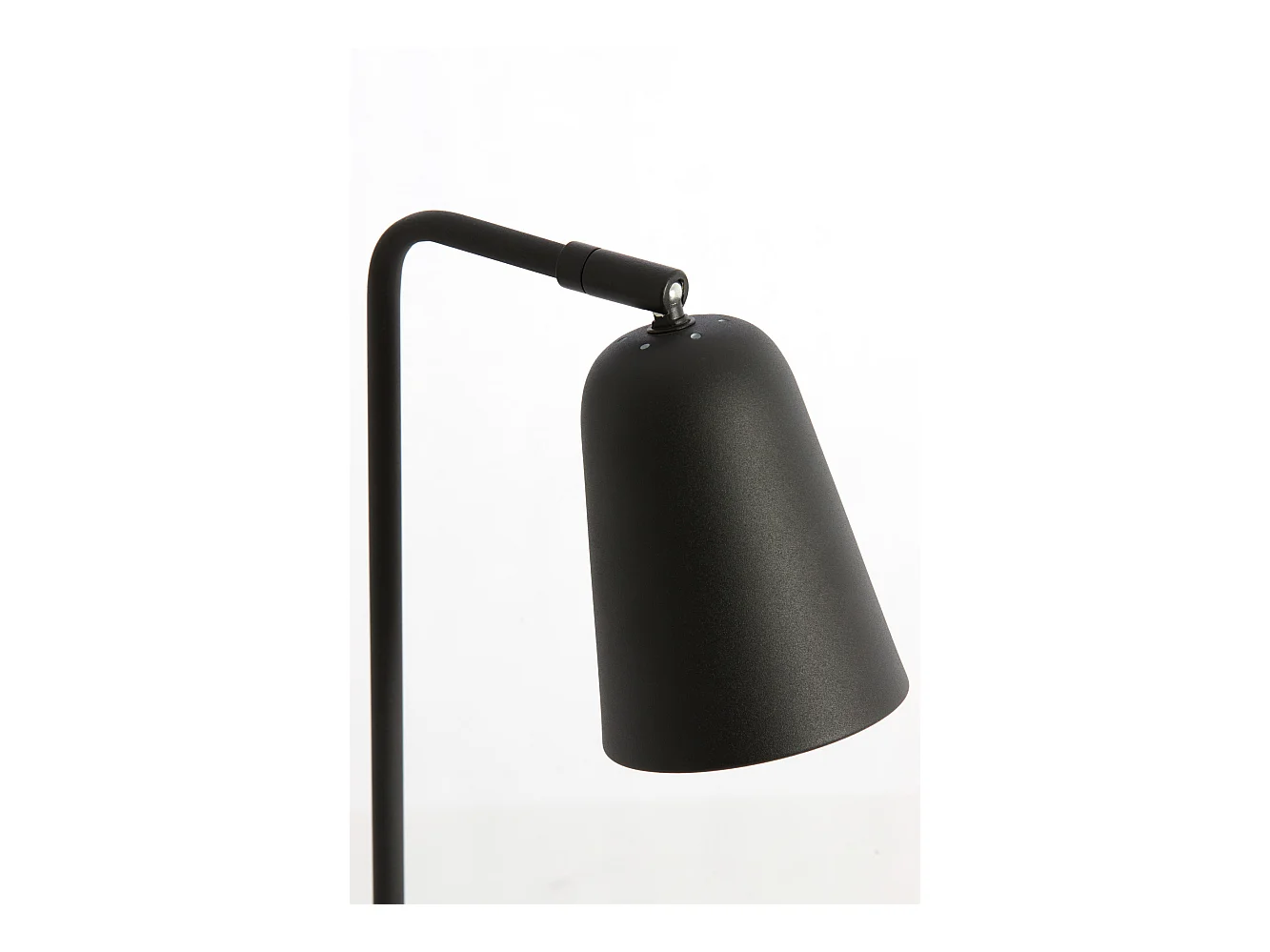 Tischlampe SALOMO - Ø16x48cm - Schwarz
