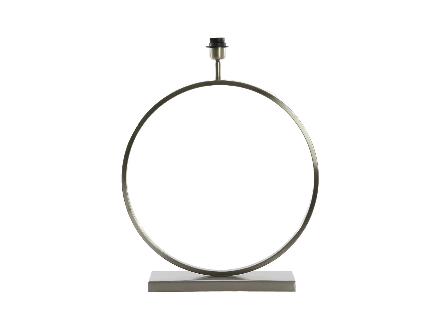 Pied de lampe LIVA - 50x15x57cm - Argent