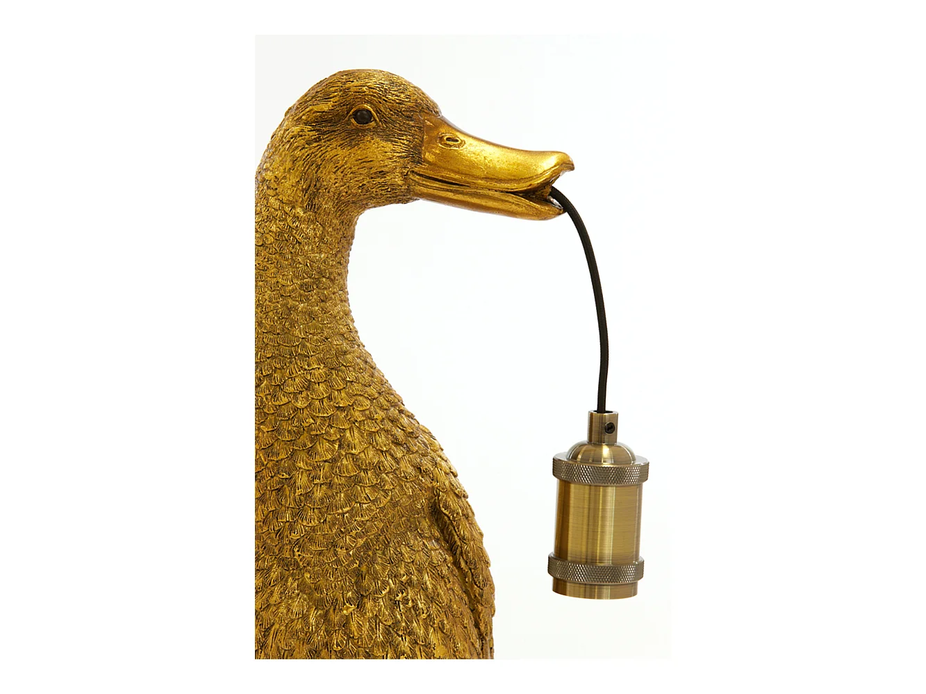 Lampe de table DUCK - 32x31x65cm - Bronze