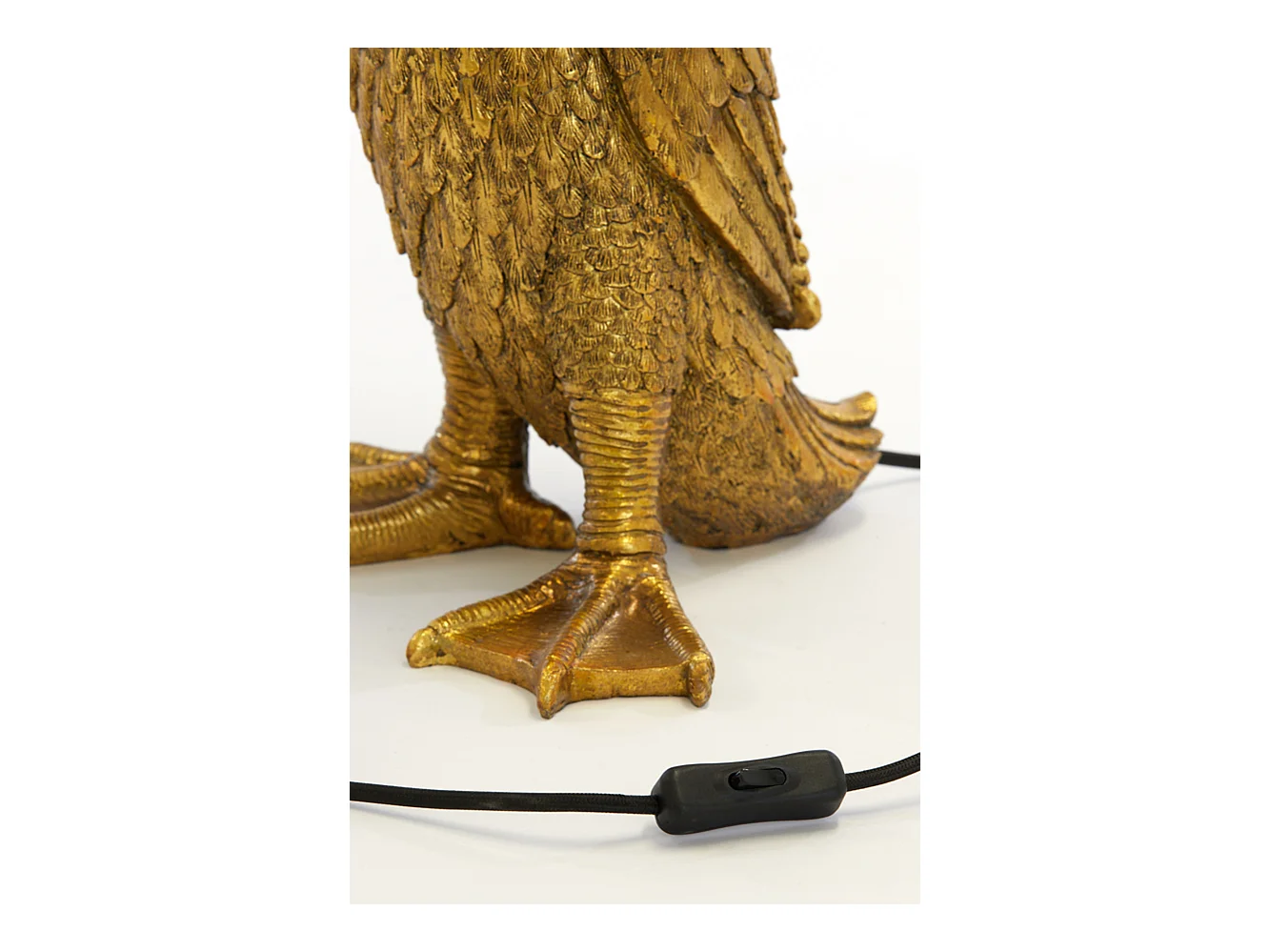 Lampe de table DUCK - 32x31x65cm - Bronze