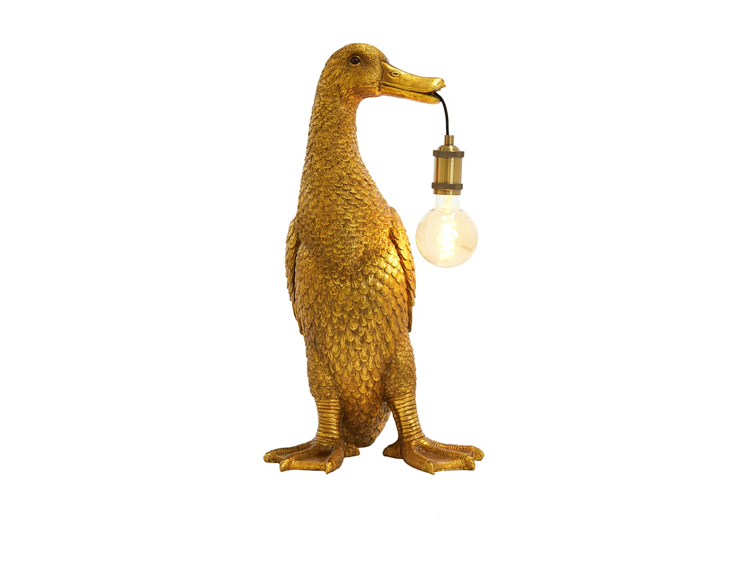 Lampe de table DUCK - 32x31x65cm - Bronze