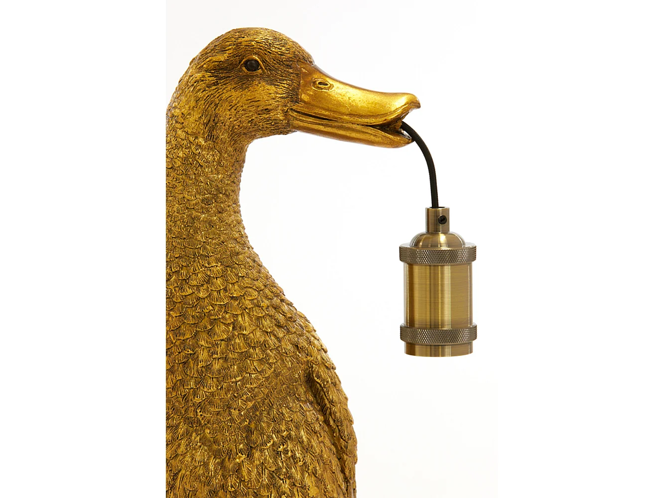 Lampe de table DUCK - 32x31x65cm - Bronze