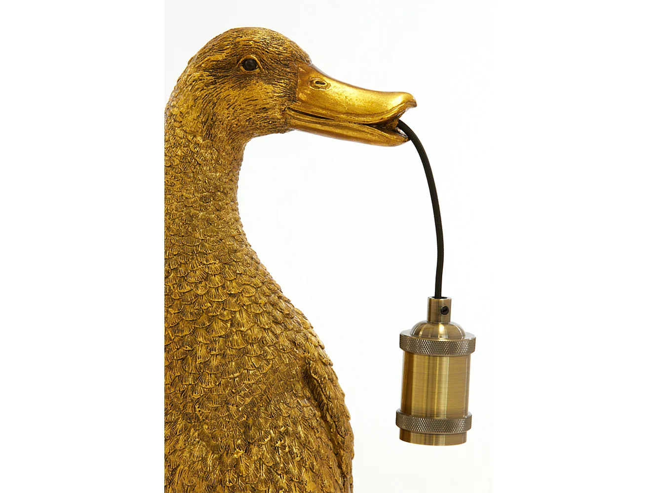 Lampe de table DUCK - 32x31x65cm - Bronze