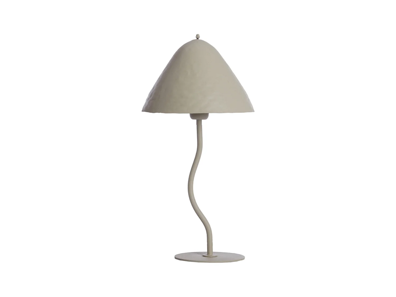 Lampe de table ELIMO - Ø25x50cm - Gris