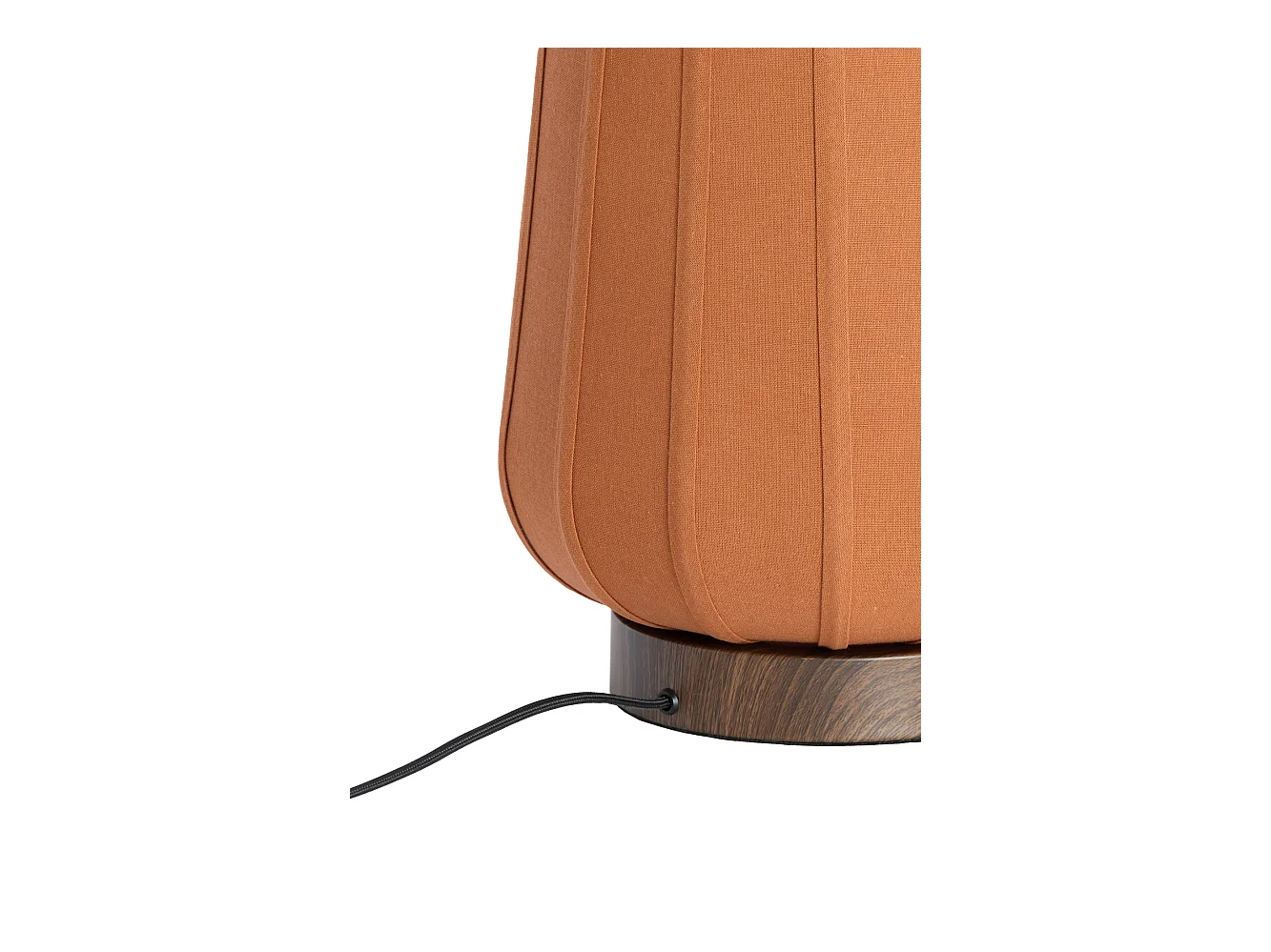 Lampe de table BIBURY - Ø30x41,5cm - Orange
