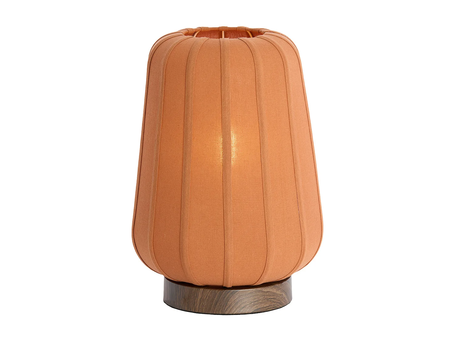 Lampe de table BIBURY - Ø30x41,5cm - Orange