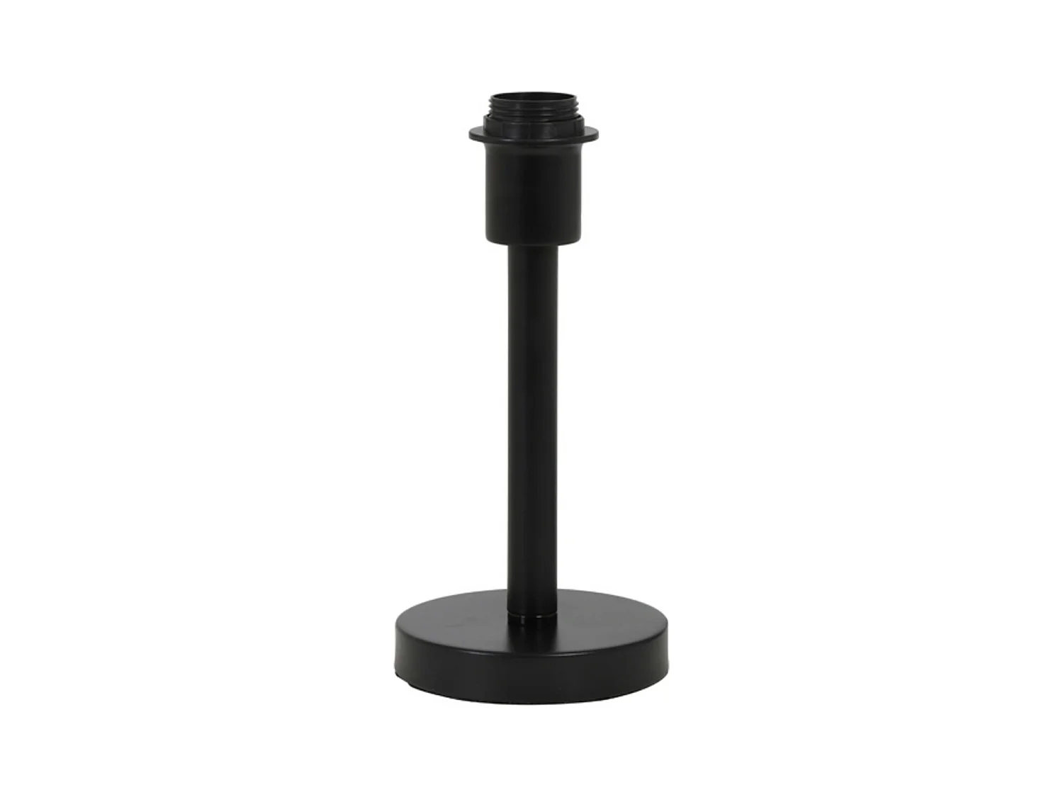 Pied de lampe WASHINGTON - Ø12x26cm - Noir