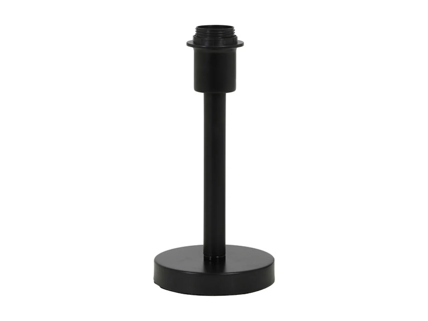 Pied de lampe WASHINGTON - Ø12x26cm - Noir
