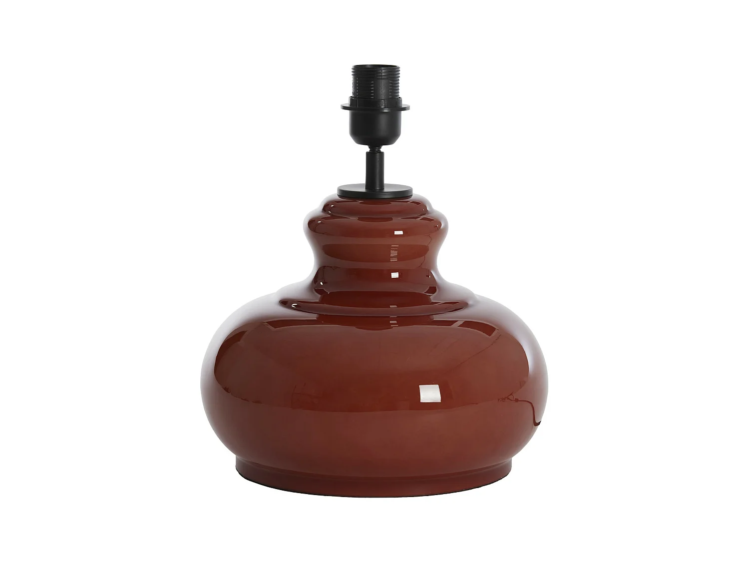 Pied de lampe VERDE - Ø28,5x33cm - Marron