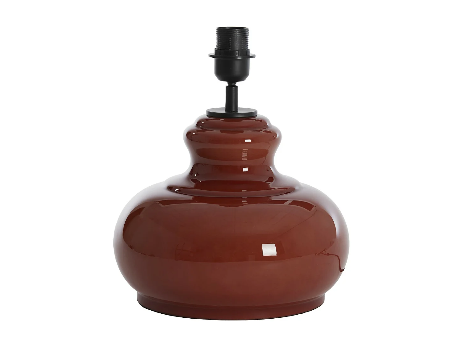 Base de lámpara VERDE - Ø28,5x33cm - Marrón