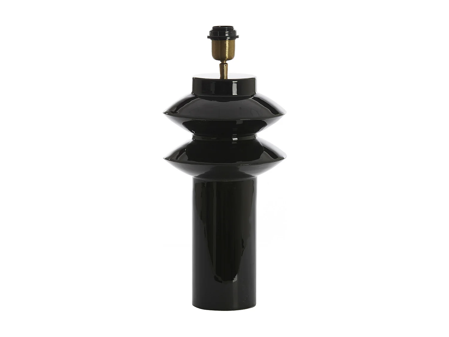 Pied de lampe PETCH - Ø22x40cm - Noir